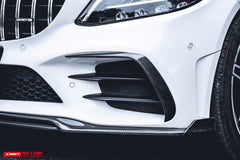 CMST Carbon Fiber Upper Valences for Mercedes Benz C Coupe W205 (2019-ON)