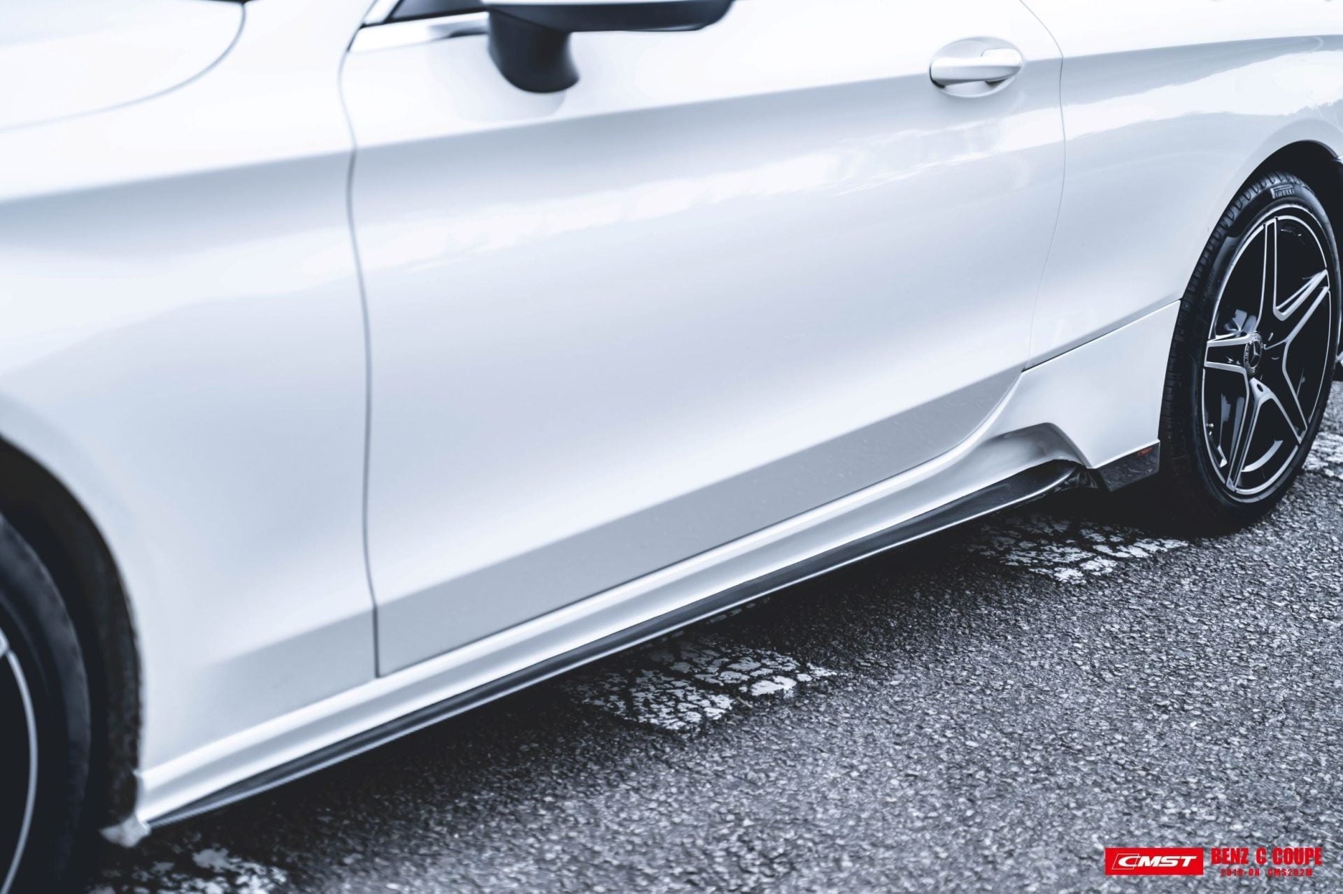 CMST Carbon Fiber Full Body Kit for Mercedes Benz C Coupe AMG Sport Package W205 (2019-ON) - Robot Bodykits