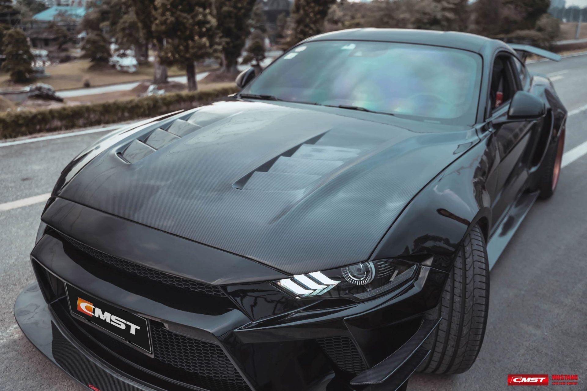 CMST Carbon Fiber Widebody kit for Ford Mustang S550.2 2018-ON - Robot Bodykits