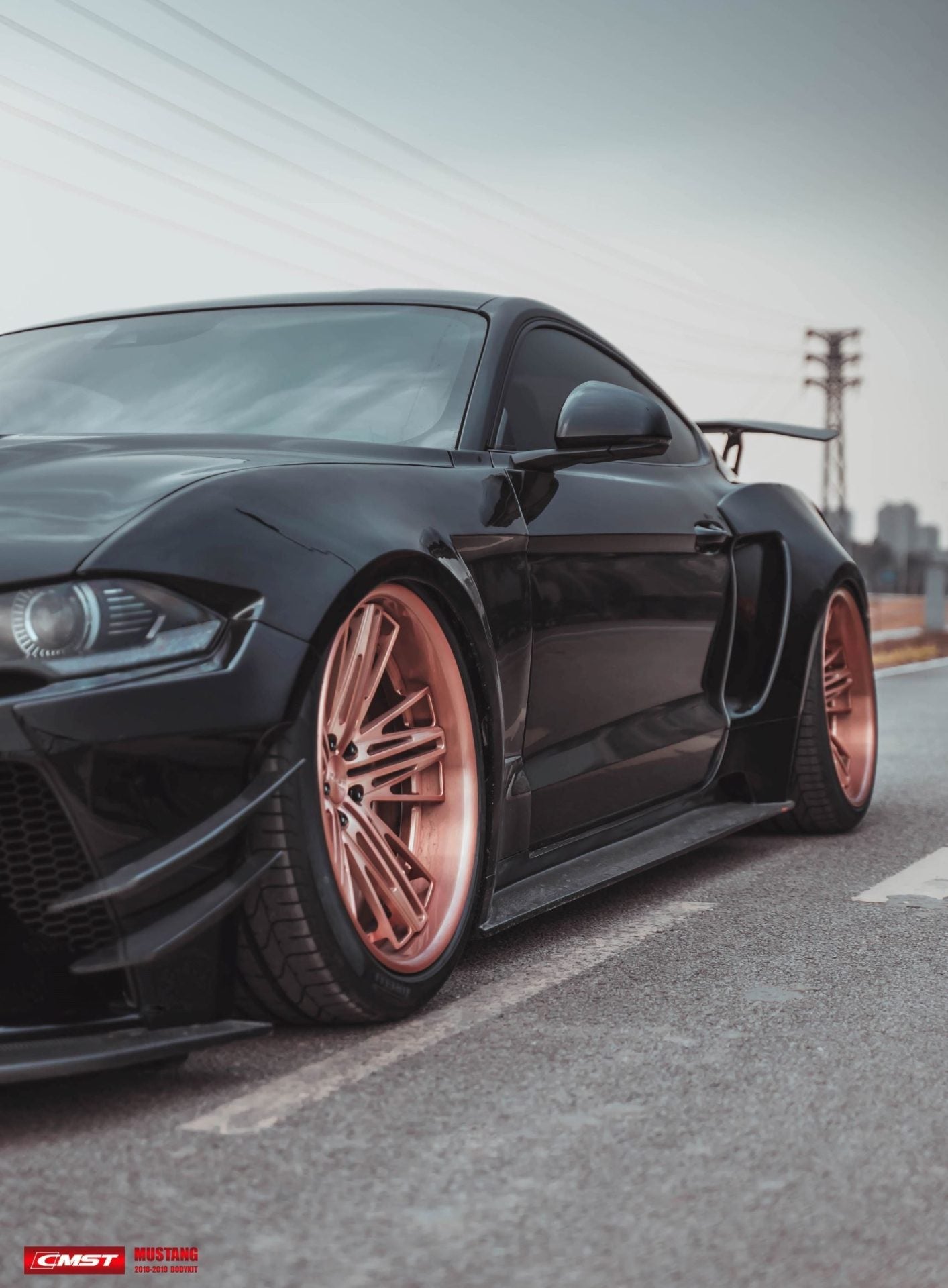 CMST Carbon Fiber Widebody kit for Ford Mustang S550.2 2018-ON - Robot Bodykits
