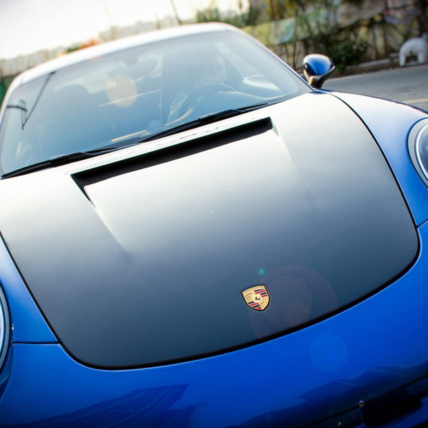 CMST Carbon Fiber Hood Classic Style for Porsche 911 991.1 991.2 Turbo GT3 718 Cayman Boxster