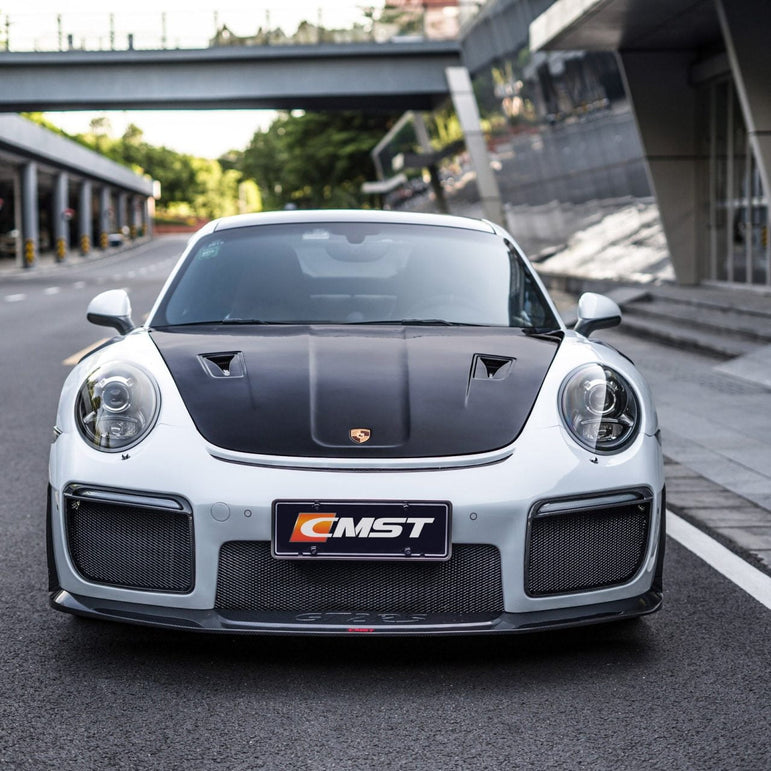 CMST Carbon Fiber GT2RS Style Hood For Porsche 911 991.1 991.2 Turbo GT3 GT3RS 718 Cayman Boxster - Robot Bodykits