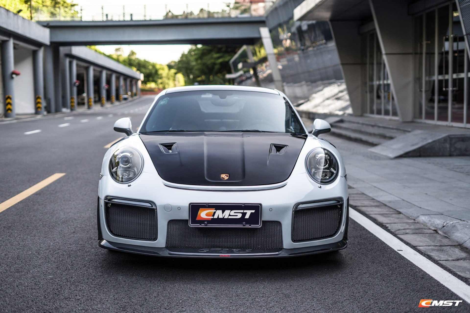 CMST Carbon Fiber GT2RS Style Hood For Porsche 911 991.1 991.2 Turbo GT3 GT3RS 718 Cayman Boxster - Robot Bodykits