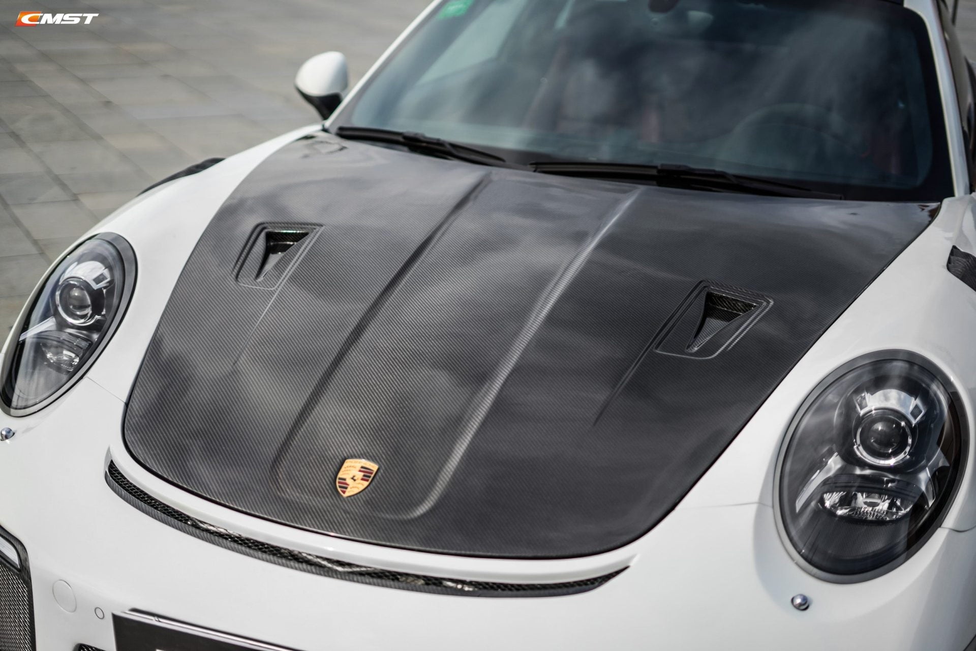 CMST Carbon Fiber GT2RS Style Hood For Porsche 911 991.1 991.2 Turbo GT3 GT3RS 718 Cayman Boxster - Robot Bodykits