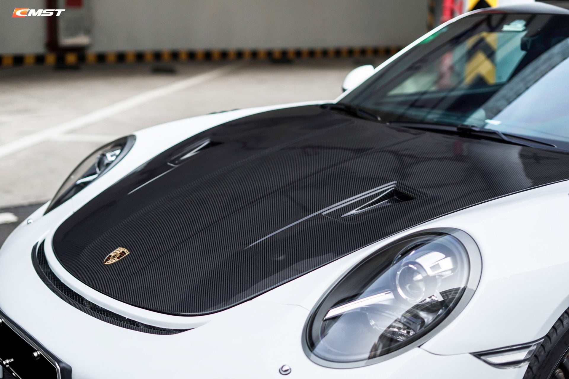 CMST Carbon Fiber GT2RS Style Hood For Porsche 911 991.1 991.2 Turbo GT3 GT3RS 718 Cayman Boxster - Robot Bodykits