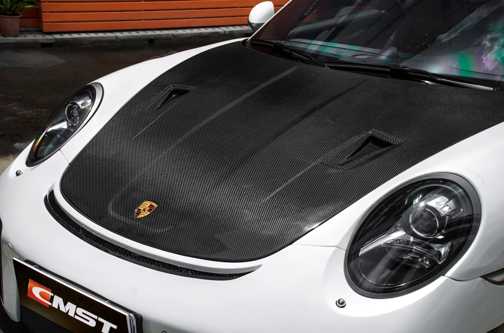 CMST Carbon Fiber GT2RS Style Hood For Porsche 911 991.1 991.2 Turbo GT3 GT3RS 718 Cayman Boxster - Robot Bodykits
