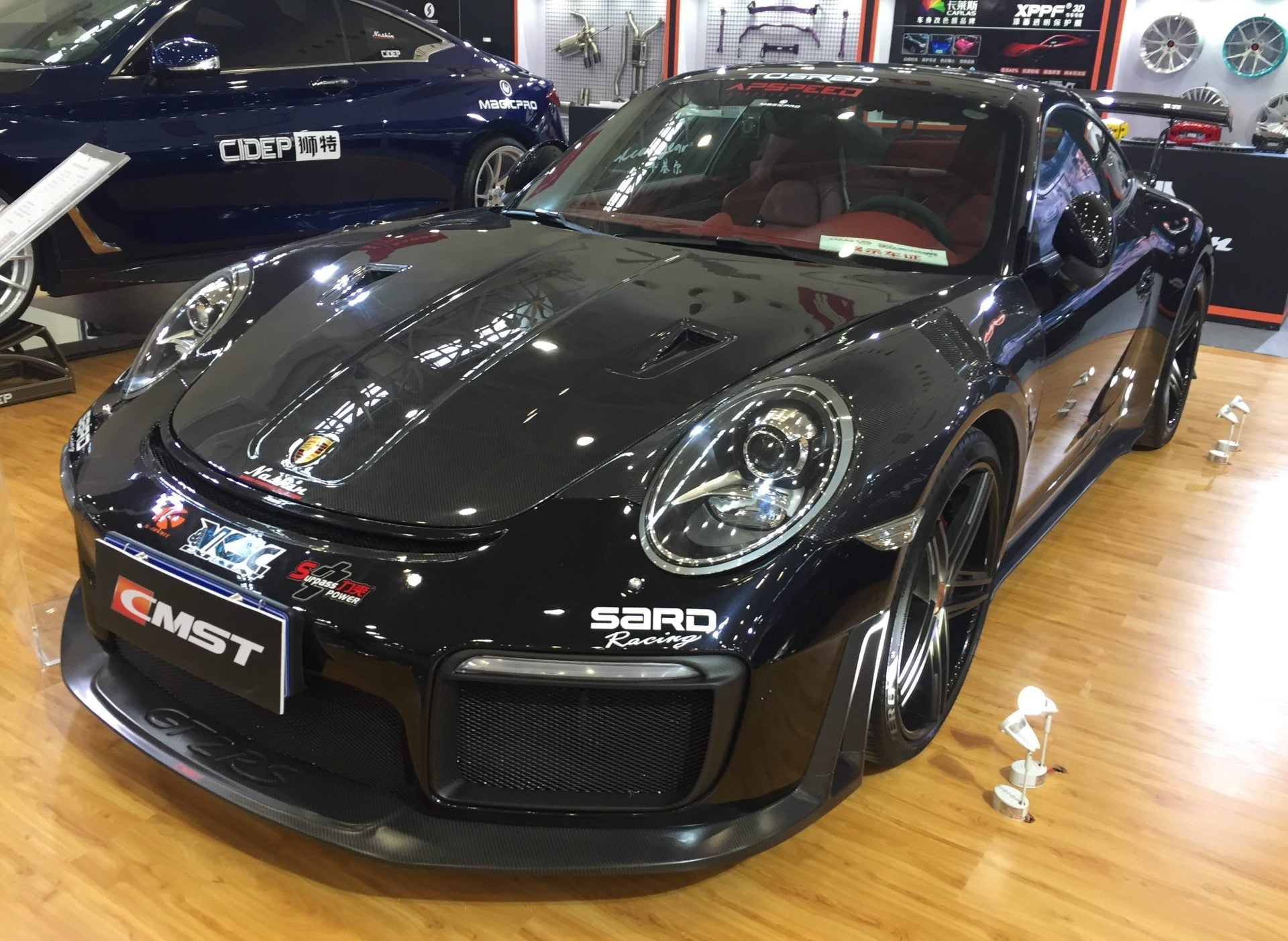 CMST Carbon Fiber GT2RS Style Hood For Porsche 911 991.1 991.2 Turbo GT3 GT3RS 718 Cayman Boxster - Robot Bodykits
