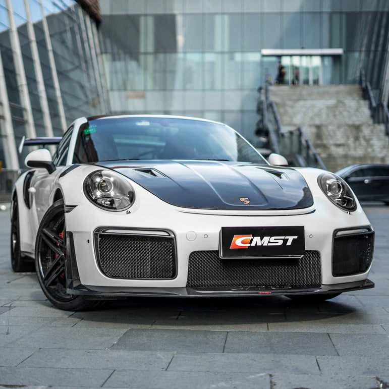 CMST Carbon Fiber GT2RS Style Hood For Porsche 911 991.1 991.2 Turbo GT3 GT3RS 718 Cayman Boxster - Robot Bodykits