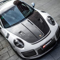 CMST Carbon Fiber GT2RS Style Hood For Porsche 911 991.1 991.2 Turbo GT3 GT3RS 718 Cayman Boxster - Robot Bodykits