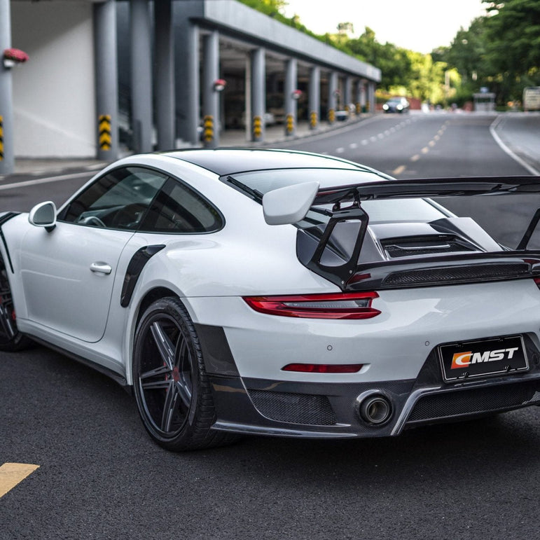 CMST Carbon Fiber Rear Bumper & Diffuser for Porsche 991.1 991.2 GT2RS (2012-2018) - Robot Bodykits