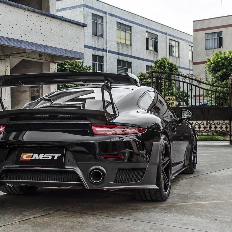 CMST Carbon Fiber Rear Bumper & Diffuser for Porsche 991.1 991.2 GT2RS (2012-2018) - Robot Bodykits