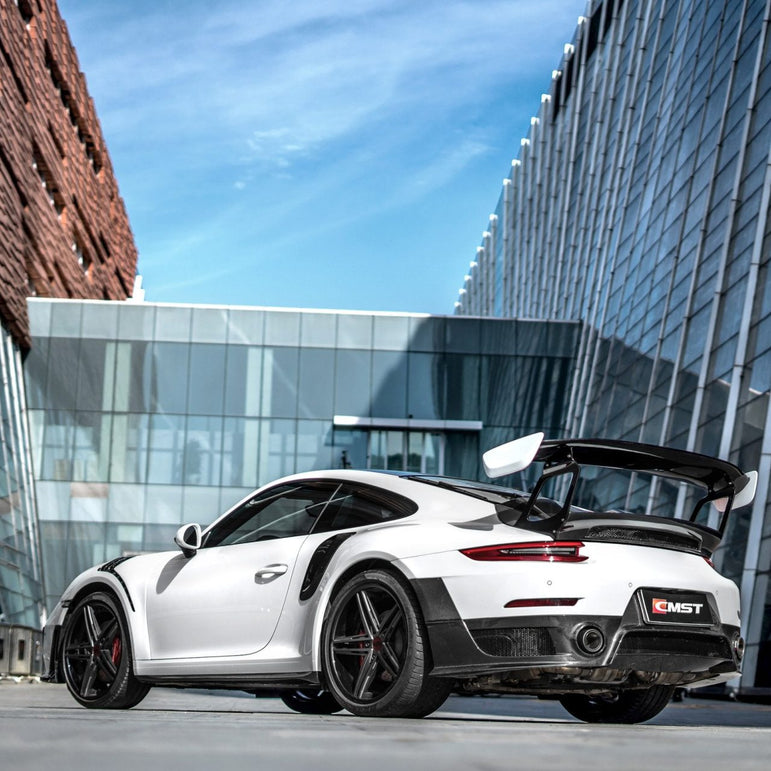 CMST Carbon Fiber Rear Bumper & Diffuser for Porsche 991.1 991.2 GT2RS (2012-2018) - Robot Bodykits
