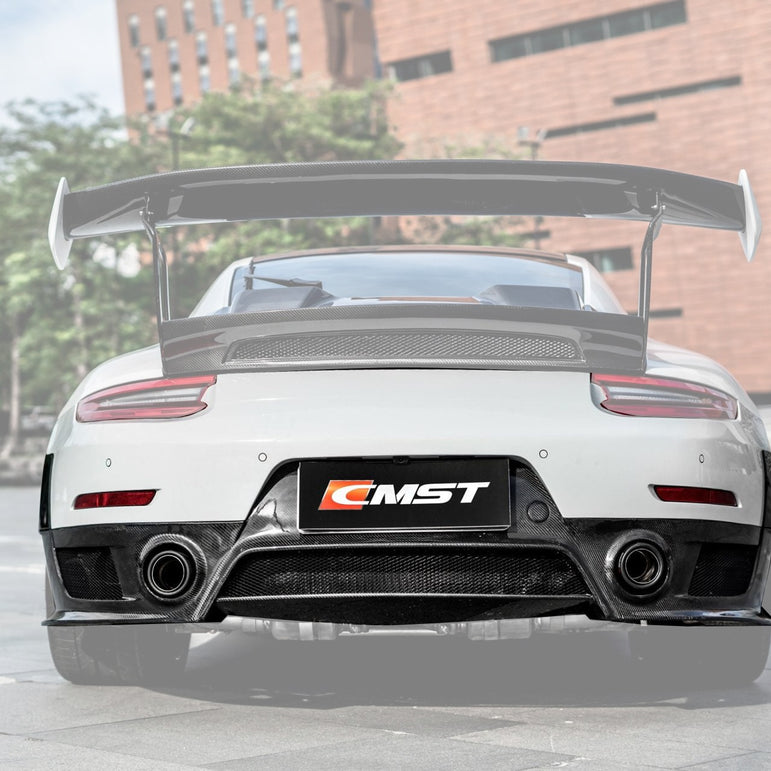 CMST Carbon Fiber Rear Bumper & Diffuser for Porsche 991.1 991.2 GT2RS (2012-2018) - Robot Bodykits