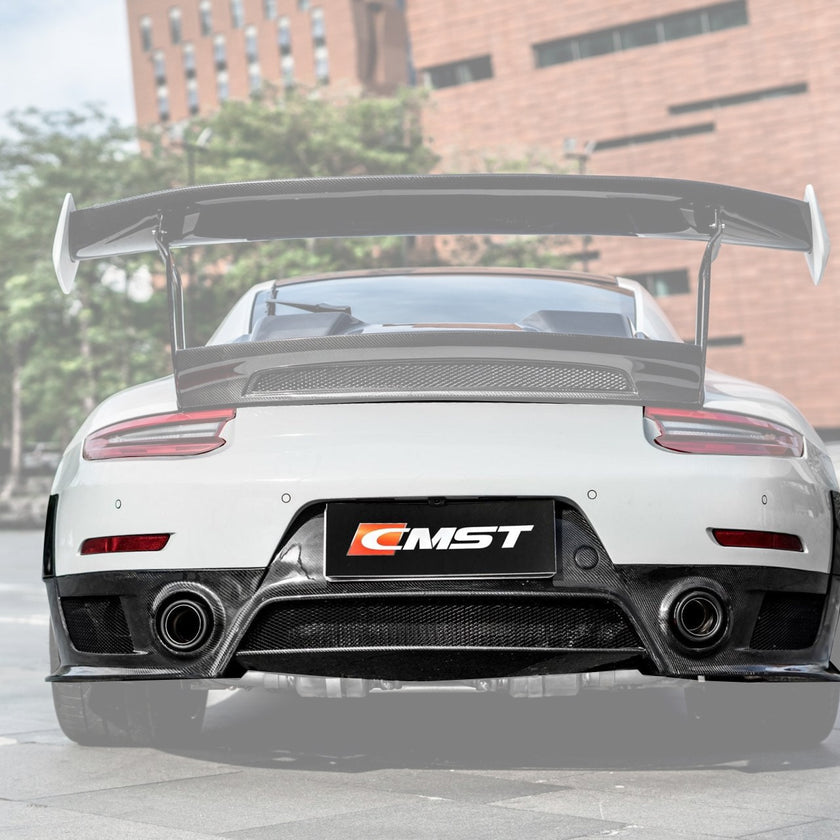 CMST Carbon Fiber Rear Bumper & Diffuser for Porsche 991.1 991.2 GT2RS (2012-2018) - Robot Bodykits