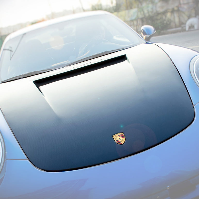 CMST Carbon Fiber Hood Classic Style for Porsche 911 991.1 991.2 Turbo GT3 718 Cayman Boxster - Robot Bodykits