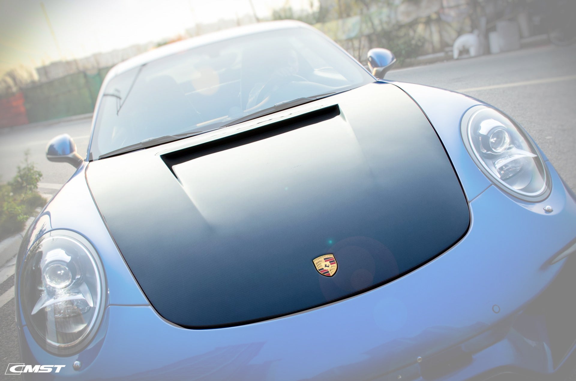 CMST Carbon Fiber Hood Classic Style for Porsche 911 991.1 991.2 Turbo GT3 718 Cayman Boxster - Robot Bodykits