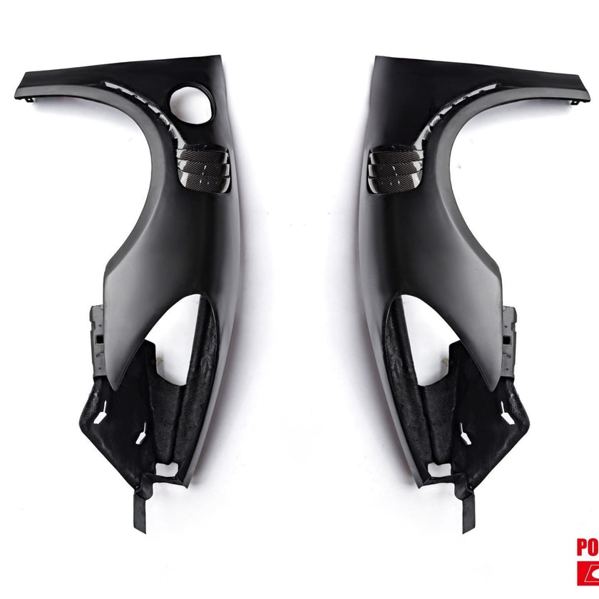 CMST Carbon Fiber Vented Fenders for Porsche Cayman/Boxster 718 2016-ON - Robot Bodykits