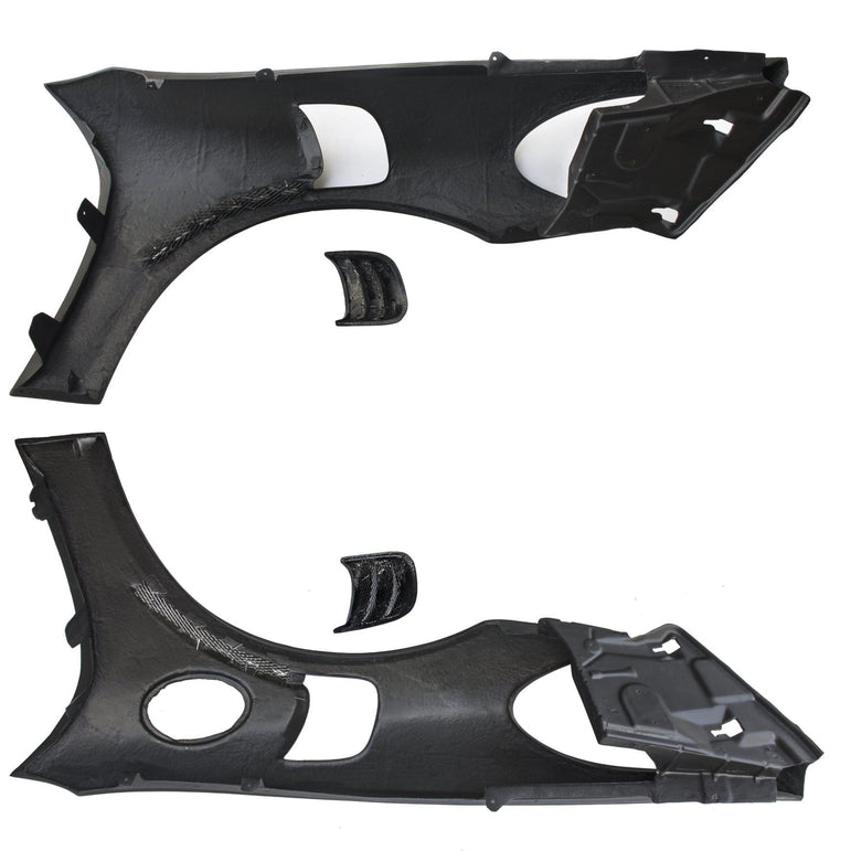 CMST Carbon Fiber Vented Fenders for Porsche Cayman/Boxster 718 2016-ON - Robot Bodykits