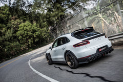 CMST Carbon Fiber Rear Roof Spoiler for Macan & Macan S & Macan GTS 2014-2020