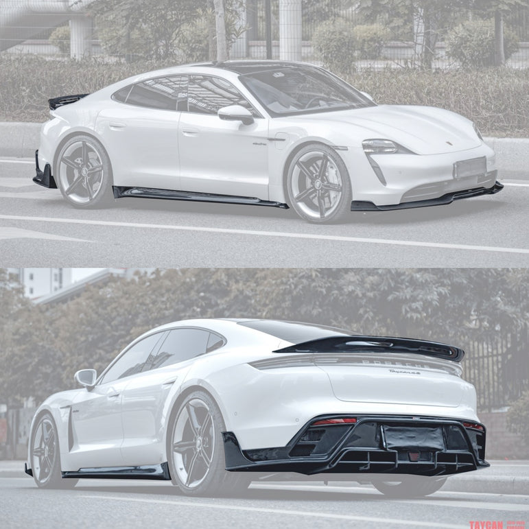 CMST Porsche Taycan Base / 4 / 4S (2020-2025) CMST Carbon Fibre Aero Body Kit - Robot Bodykits