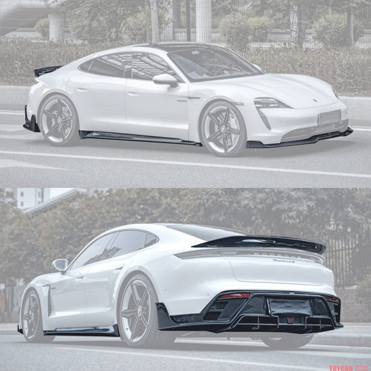 CMST Porsche Taycan Base / 4 / 4S (2020-2025) CMST Carbon Fibre Aero Body Kit 2000