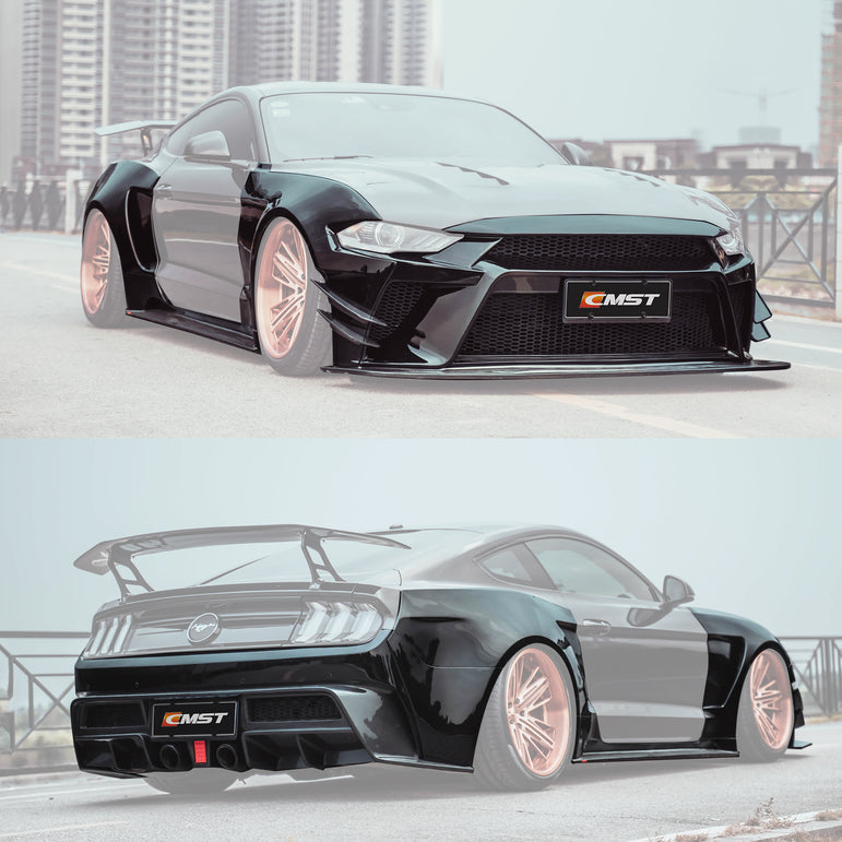 CMST Carbon Fiber Widebody kit for Ford Mustang S550.2 2018-ON - Robot Bodykits