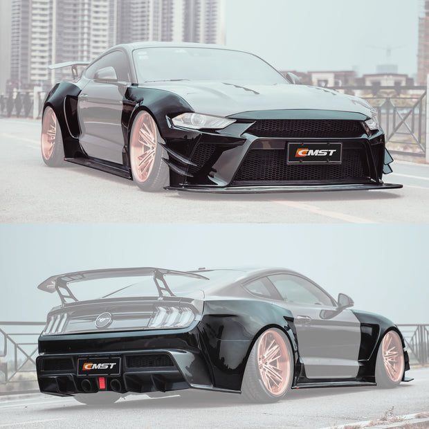 CMST Carbon Fiber Widebody kit for Ford Mustang S550.2 2018-ON - Robot Bodykits
