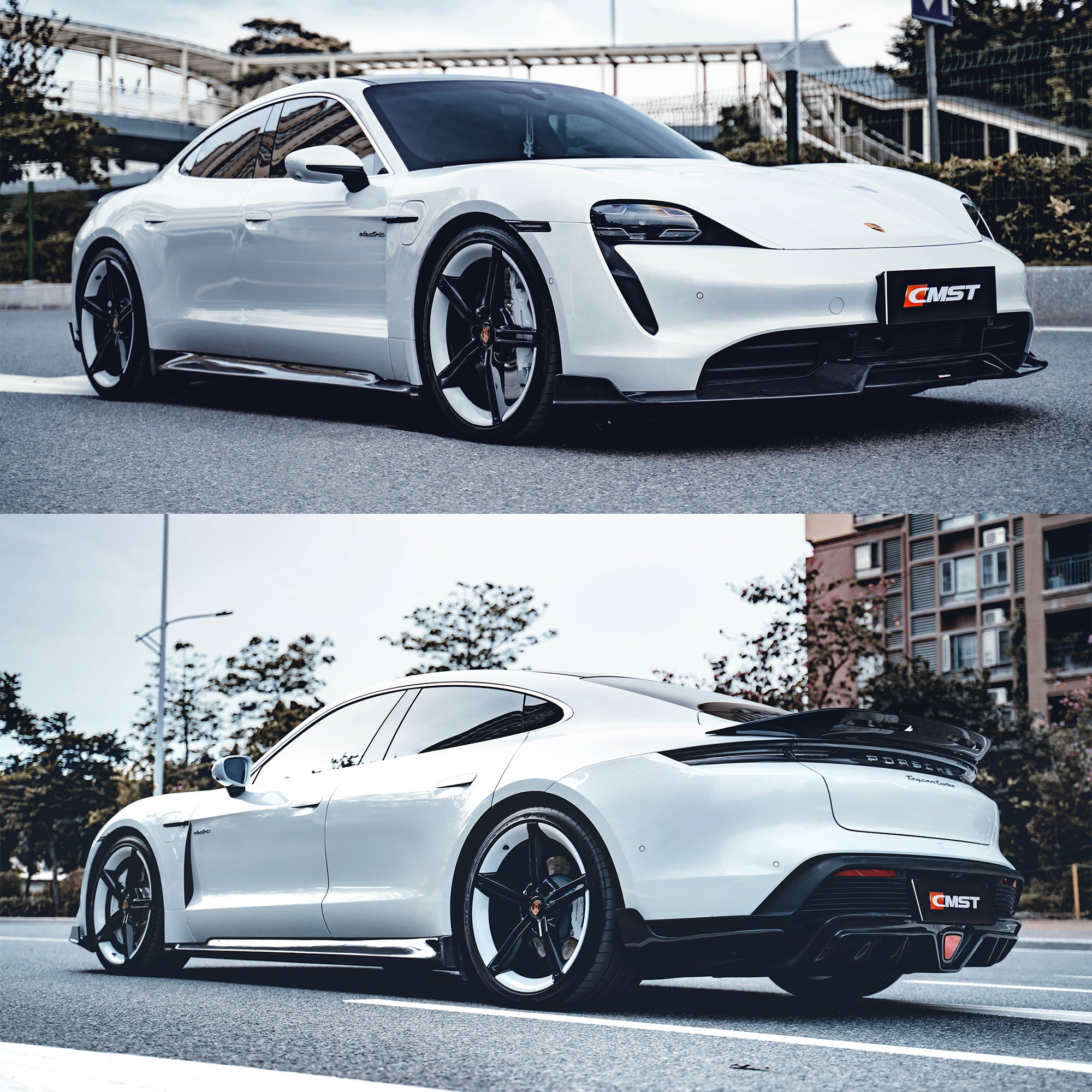 CMST Porsche Taycan Turbo / Turbo S (2020-2025) CMST Carbon Fibre Aero Body Kit - Robot Bodykits