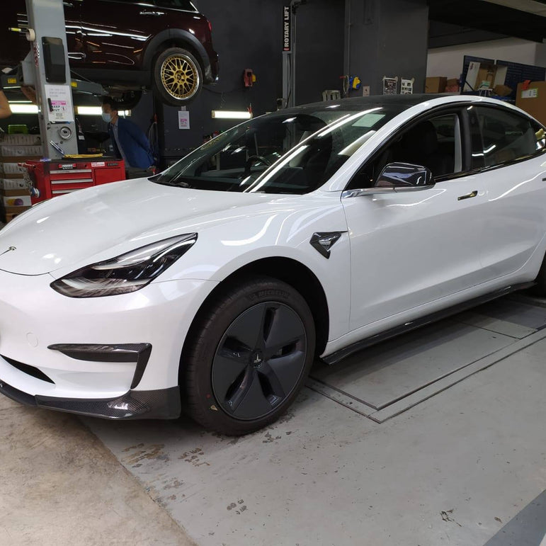 CMST Carbon Fiber Full Body Kit Style A for Tesla Model 3 - Robot Bodykits