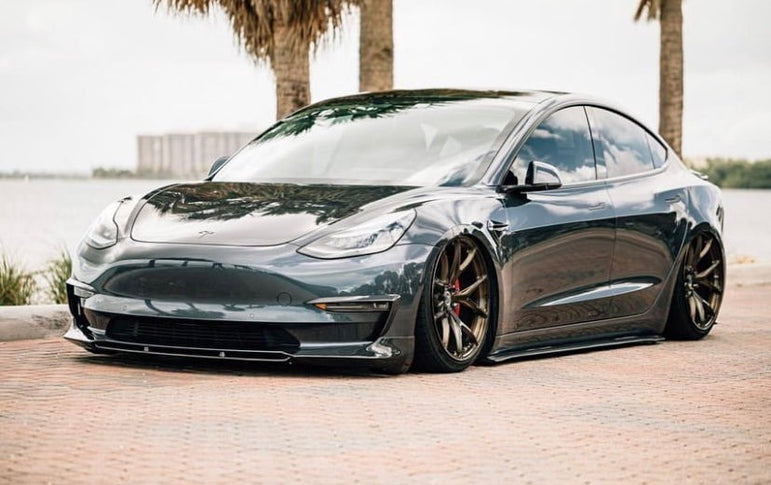 CMST Carbon Fiber Full Body Kit Style A for Tesla Model 3 - Robot Bodykits
