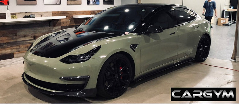 CMST Carbon Fiber Full Body Kit Style A for Tesla Model 3 - Robot Bodykits