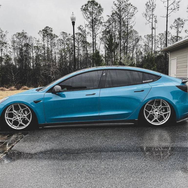 CMST Tesla Model 3 Carbon Fiber Full Body Kit Style E - Robot Bodykits