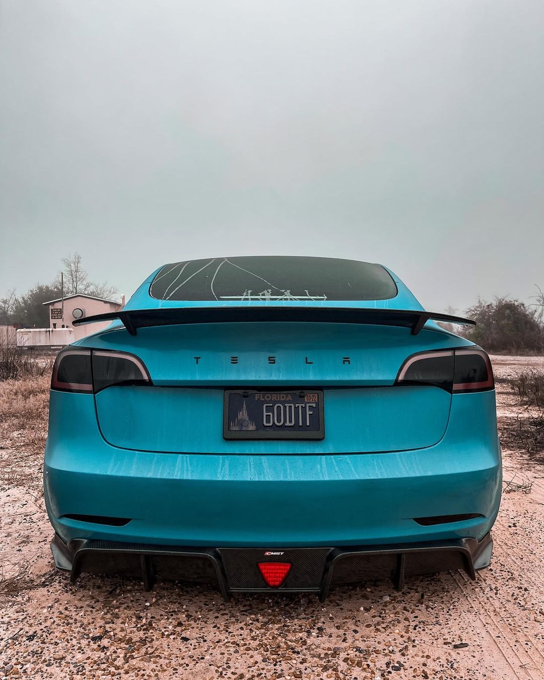 CMST Tesla Model 3 Carbon Fiber Full Body Kit Style E - Robot Bodykits
