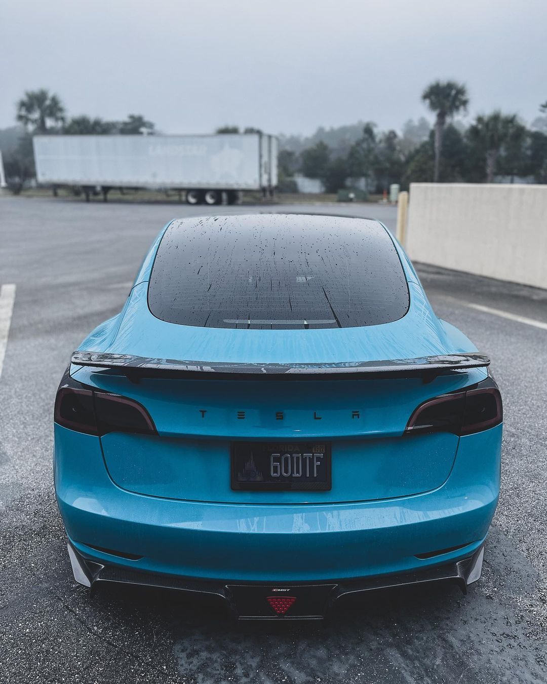 CMST Tesla Model 3 Carbon Fiber Full Body Kit Style E - Robot Bodykits