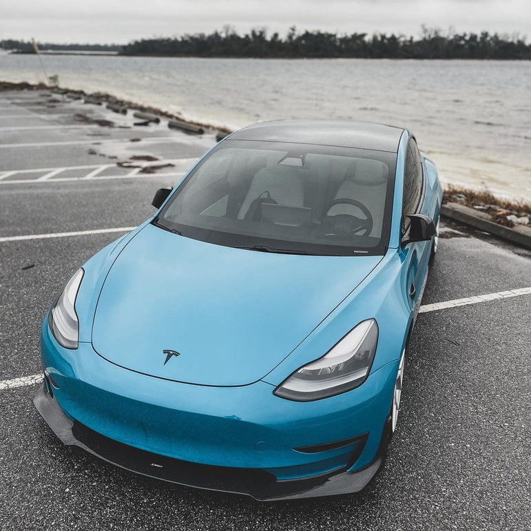 CMST Tesla Model 3 Carbon Fiber Full Body Kit Style E - Robot Bodykits