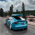 CMST Tesla Model 3 Carbon Fiber Full Body Kit Style E - Robot Bodykits