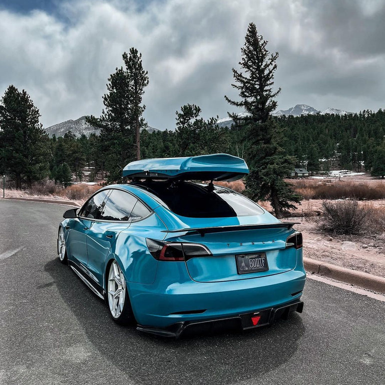 CMST Tesla Model 3 Carbon Fiber Full Body Kit Style E - Robot Bodykits