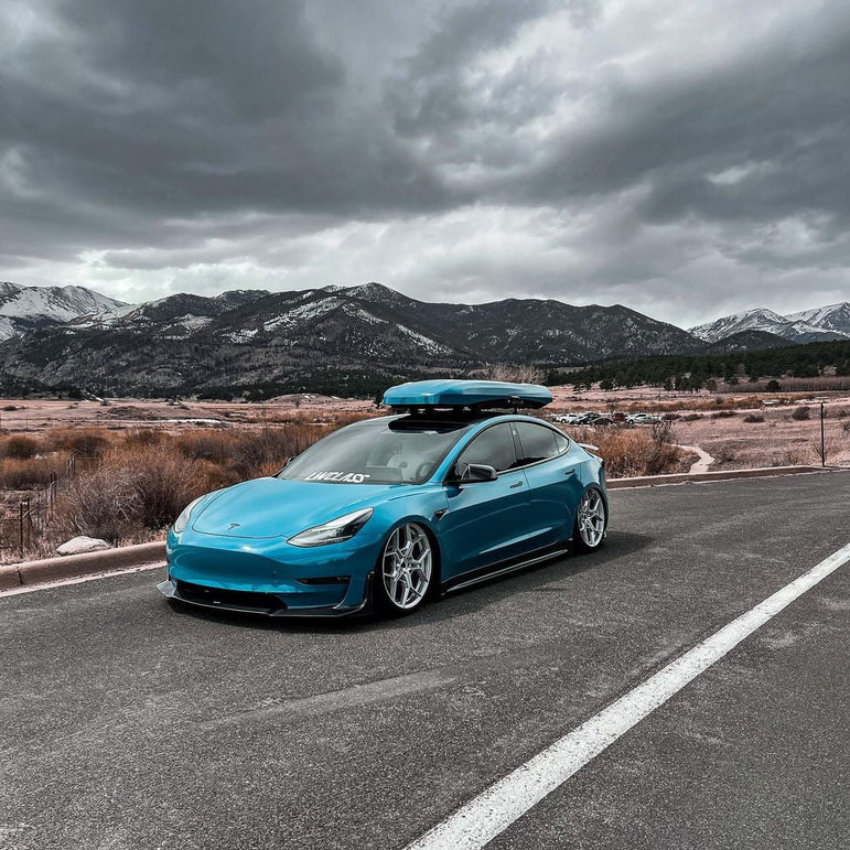 CMST Tesla Model 3 Carbon Fiber Full Body Kit Style E - Robot Bodykits