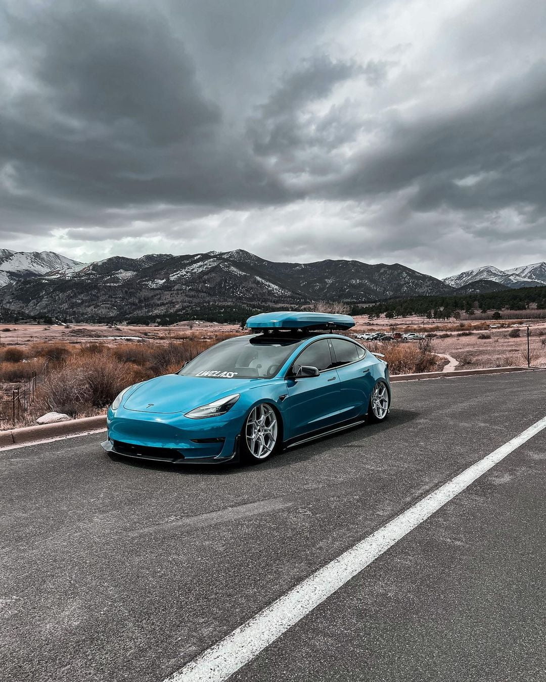 CMST Tesla Model 3 Carbon Fiber Full Body Kit Style E - Robot Bodykits