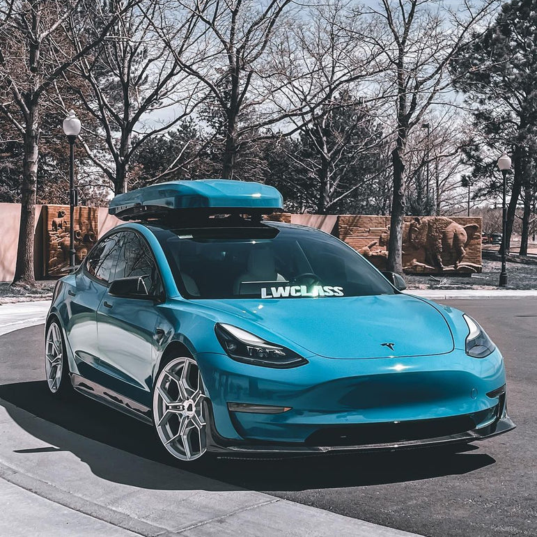 CMST Tesla Model 3 Carbon Fiber Full Body Kit Style E - Robot Bodykits