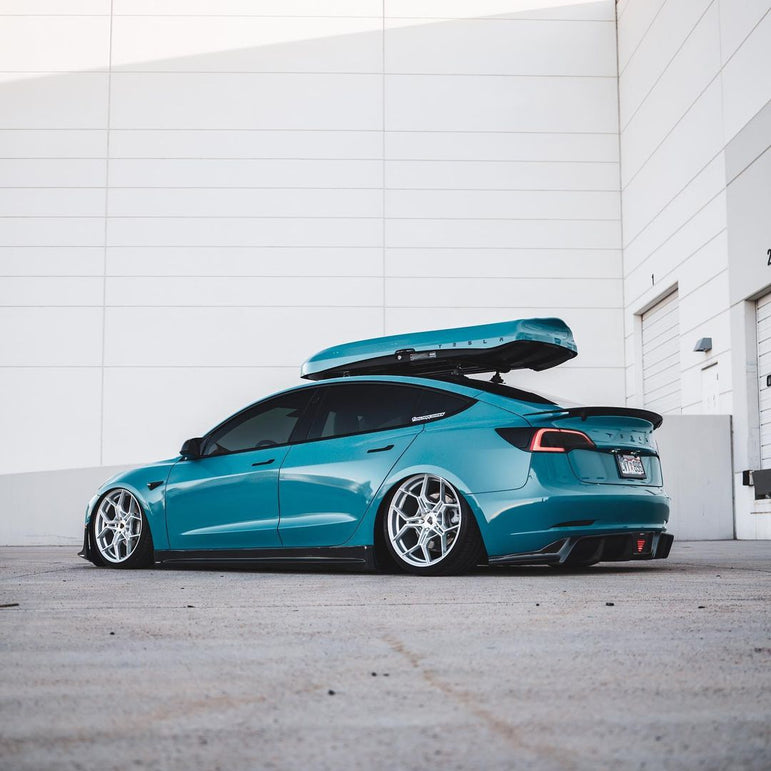 CMST Tesla Model 3 Carbon Fiber Full Body Kit Style E - Robot Bodykits