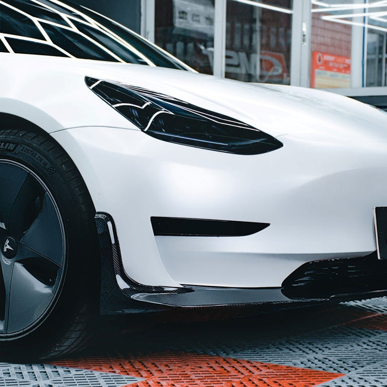 CMST Tesla Model 3 Carbon Fiber Full Body Kit Style E - Robot Bodykits