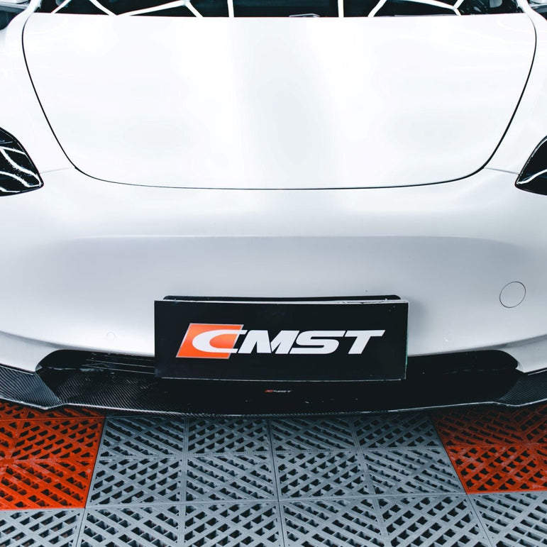 CMST Tesla Model 3 Carbon Fiber Full Body Kit Style E - Robot Bodykits
