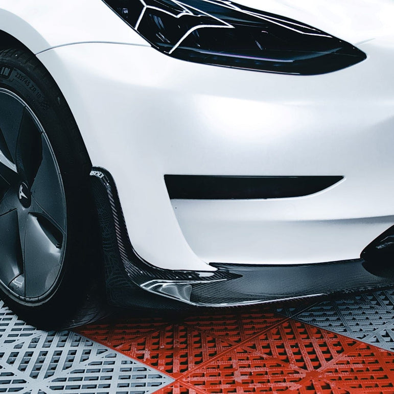 CMST Tesla Model 3 Carbon Fiber Full Body Kit Style E - Robot Bodykits