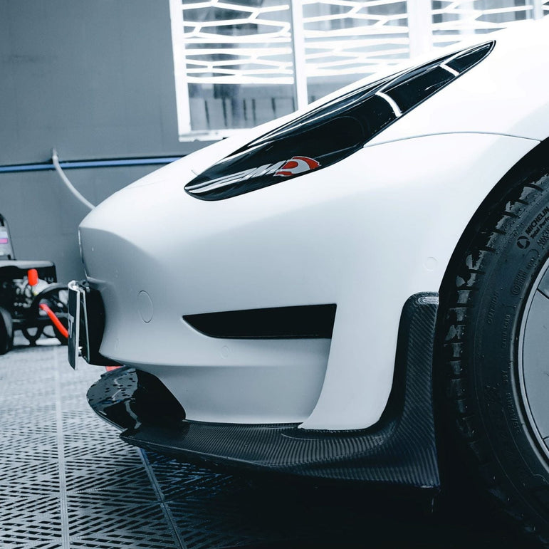 CMST Tesla Model 3 Carbon Fiber Full Body Kit Style E - Robot Bodykits