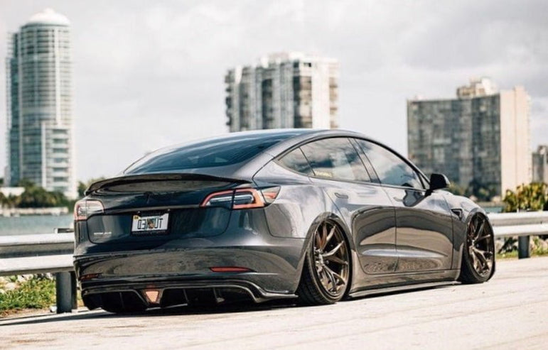 CMST Carbon Fiber Full Body Kit Style A for Tesla Model 3 - Robot Bodykits
