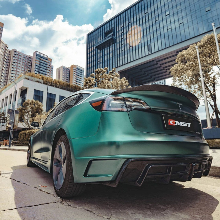 CMST Tuning Rear Bumper & Rear Diffuser for Tesla Model 3