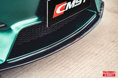 CMST Tuning Carbon Fiber Front Bumper for Tesla Model 3 Ver.1 with Carbon Fiber Canards & Front Lip