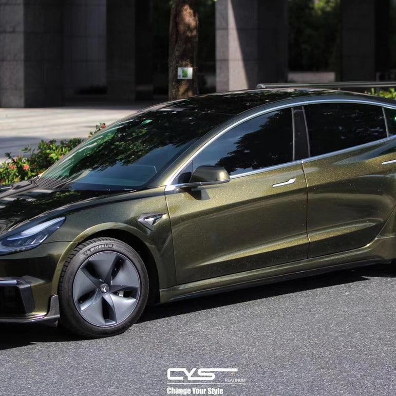 CMST Tuning Carbon Fiber Full Body Kit Style D for Tesla Model 3