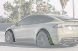 CMST Carbon Fiber Widebody Wheel Arches ( 10 Pcs ) for Tesla Model X 2016-2021